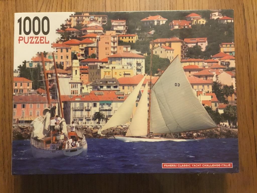 Puzzel PTZ 1000 stukjes Panerai classic yacht Challence (NIE, Enlèvement ou Envoi, 500 à 1500 pièces, Neuf, Puzzle