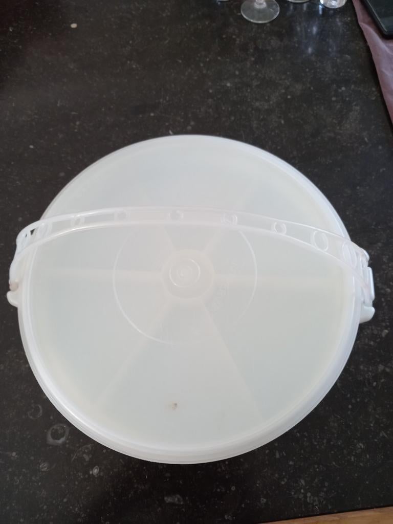 Tupperware bewaardoos met handvat, Ophalen of Verzenden, Zo goed als nieuw