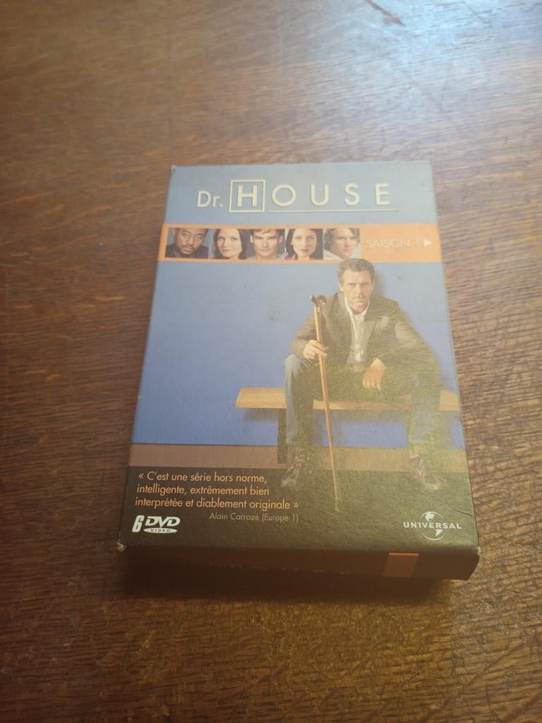 Coffret de la série dr house saison 1 incomplète, Enlèvement ou Envoi, Tous les âges, Comprend un DVD, Français