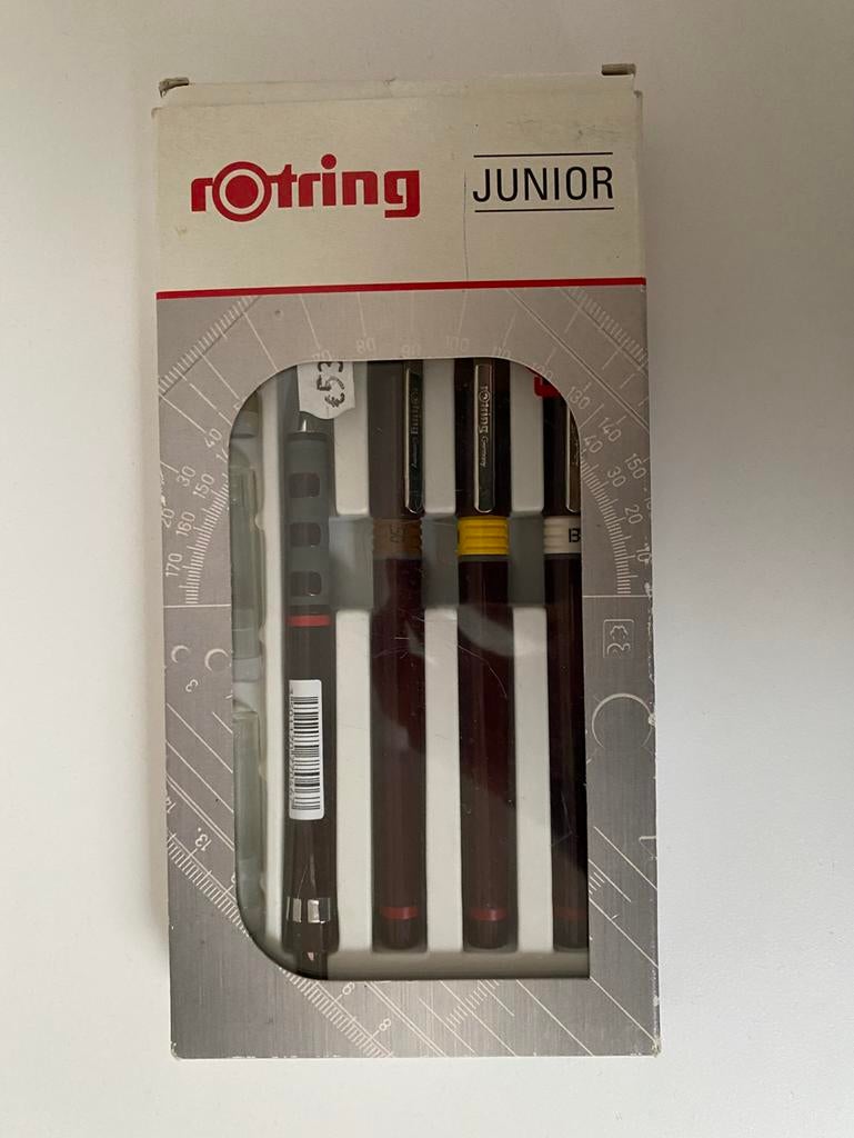 Rotring Junior technische tekenpennen, Ophalen of Verzenden, Gebruikt