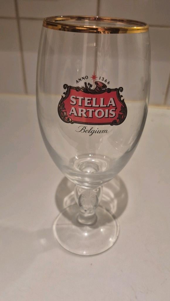 Verres à tulipes Stella-Artois 33cl, Enlèvement ou Envoi, Comme neuf