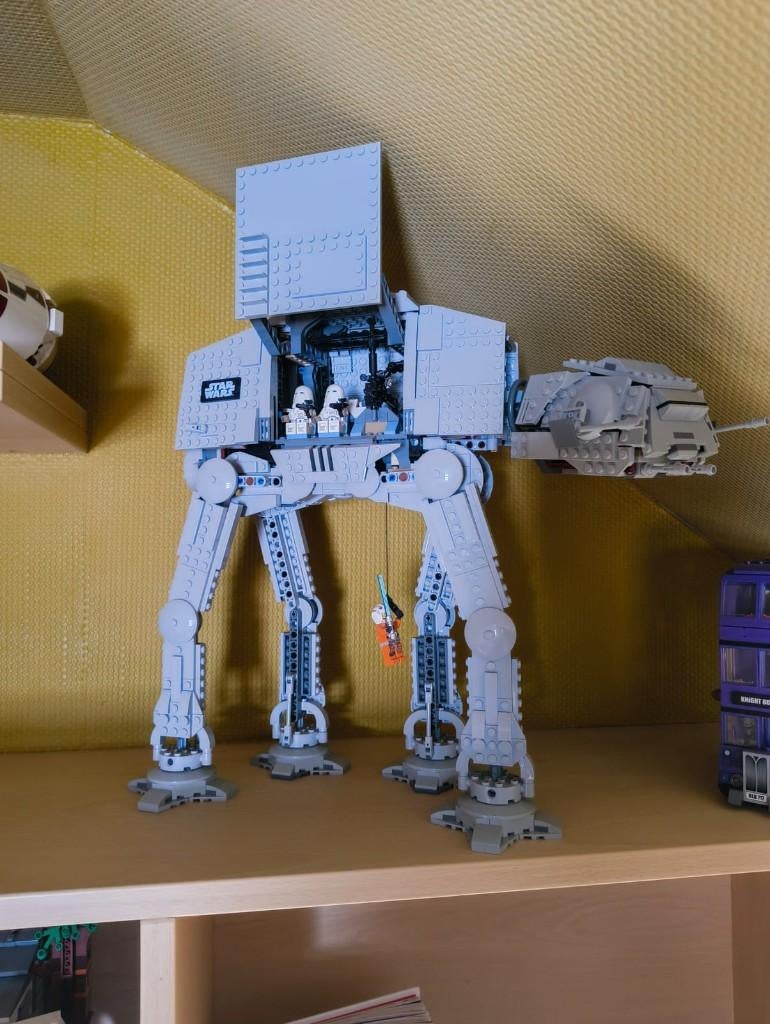 75288: AT-AT, Ophalen, Zo goed als nieuw, Complete set, Lego