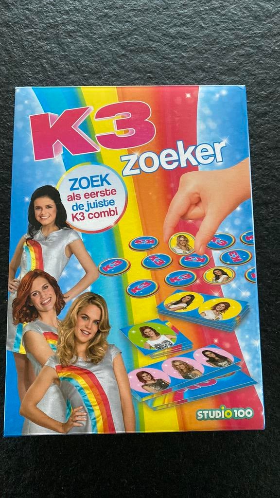 K3 zoeker gezelschapsspel, Ophalen, Zo goed als nieuw