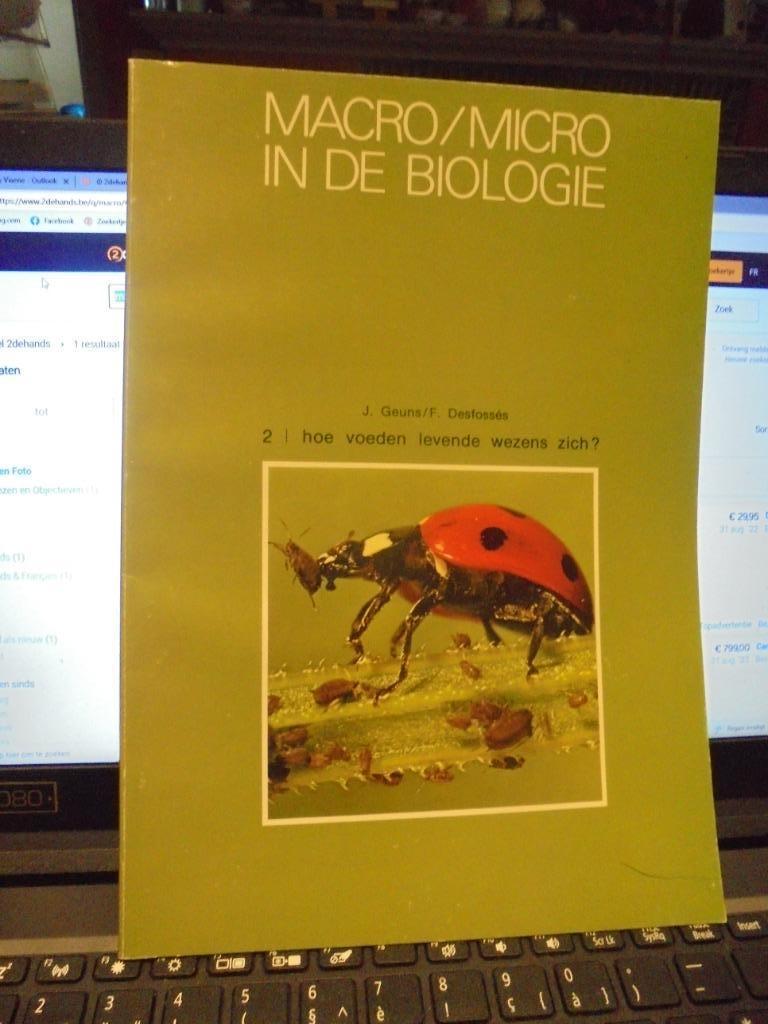 macro/micro in de biologie, Enlèvement ou Envoi, Utilisé, Biologie