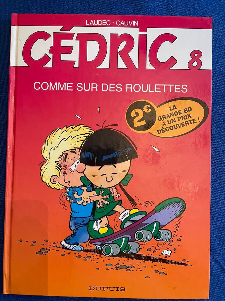 Cédric 8 comme sur des roulettes, 2€ La grande BD…, Ophalen of Verzenden, Zo goed als nieuw, Fictie algemeen