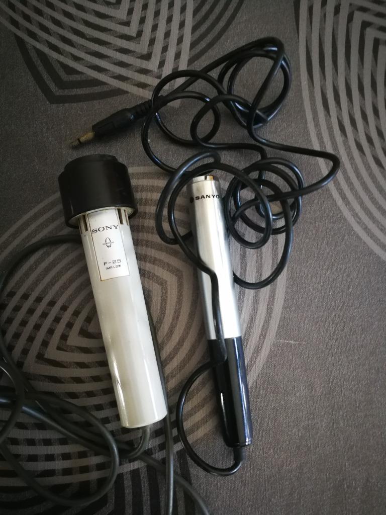 2X microfoon voor bandopnemer of cassetterecorder, Enlèvement, Pièce