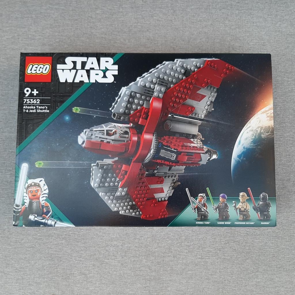 Lego Star Wars 75362 T-6 Jedi Shuttle, Ophalen of Verzenden, Nieuw, Complete set, Lego