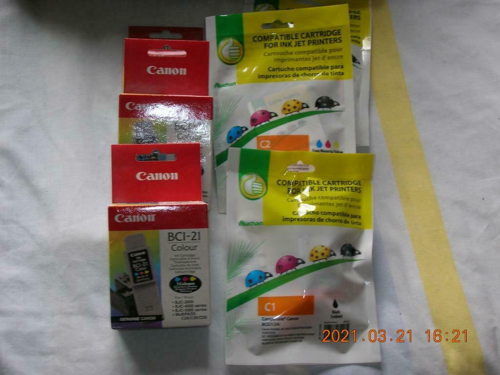 Cartouches d'encre neuves pour imprimante Canon, Enlèvement, Neuf, Toner, Canon