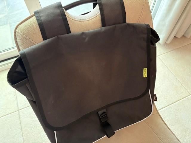 Dresco dubbele fietstas Basic Shopper zwart 26L, Ophalen, Nieuw, DRESCO