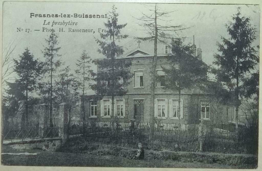 Carte Postal Frasnes-lez-Buissenal Le presbytère, Enlèvement ou Envoi, Avant 1920, Affranchie, Hainaut