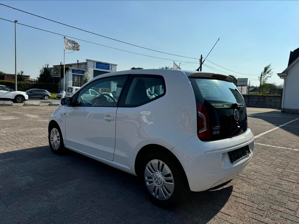 VOLKSWAGEN UP 1.0 BENZ|AIRCO|BLUETOOTH|, Auto's, Volkswagen, Voorwielaandrijving, Stof, Adaptieve lichten, Wit