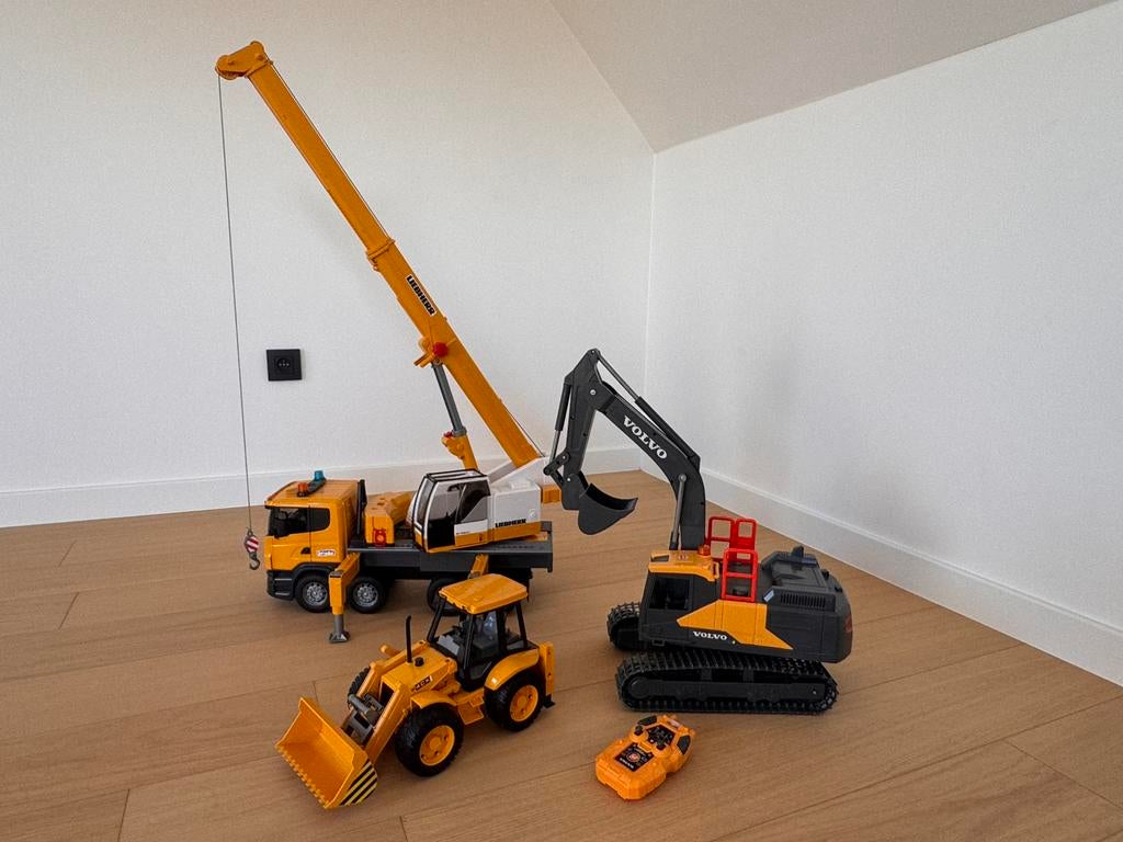 Bouw en grondmachines, Ophalen, Zo goed als nieuw