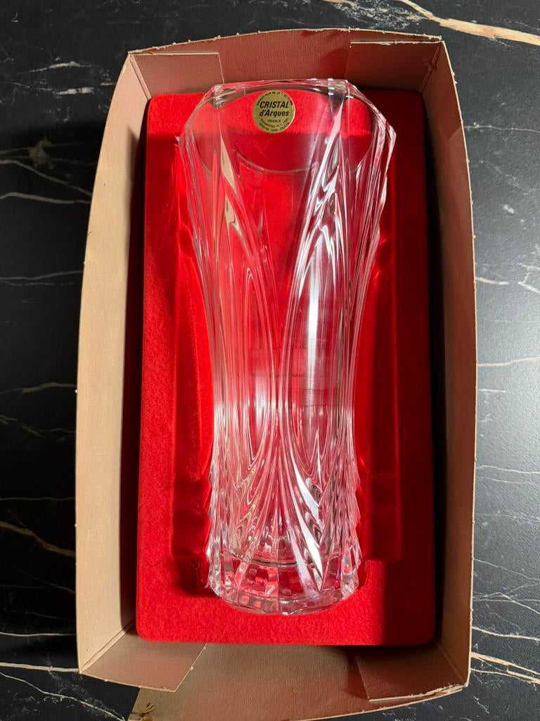 Vase Chatelet cristal d’Arques, Maison & Meubles, Enlèvement ou Envoi