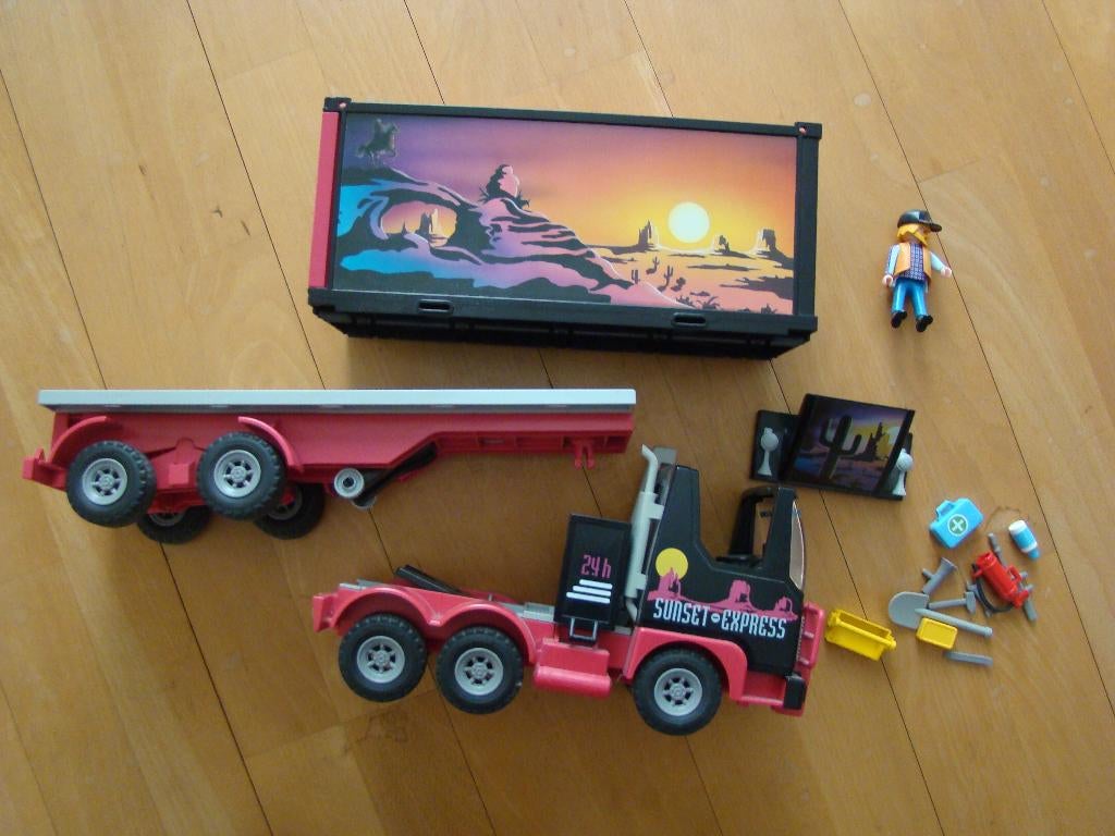 PLAYMOBIL 3817 SUNSET EXPRESS, Kinderen en Baby's, Speelgoed | Playmobil, Ophalen of Verzenden, Zo goed als nieuw