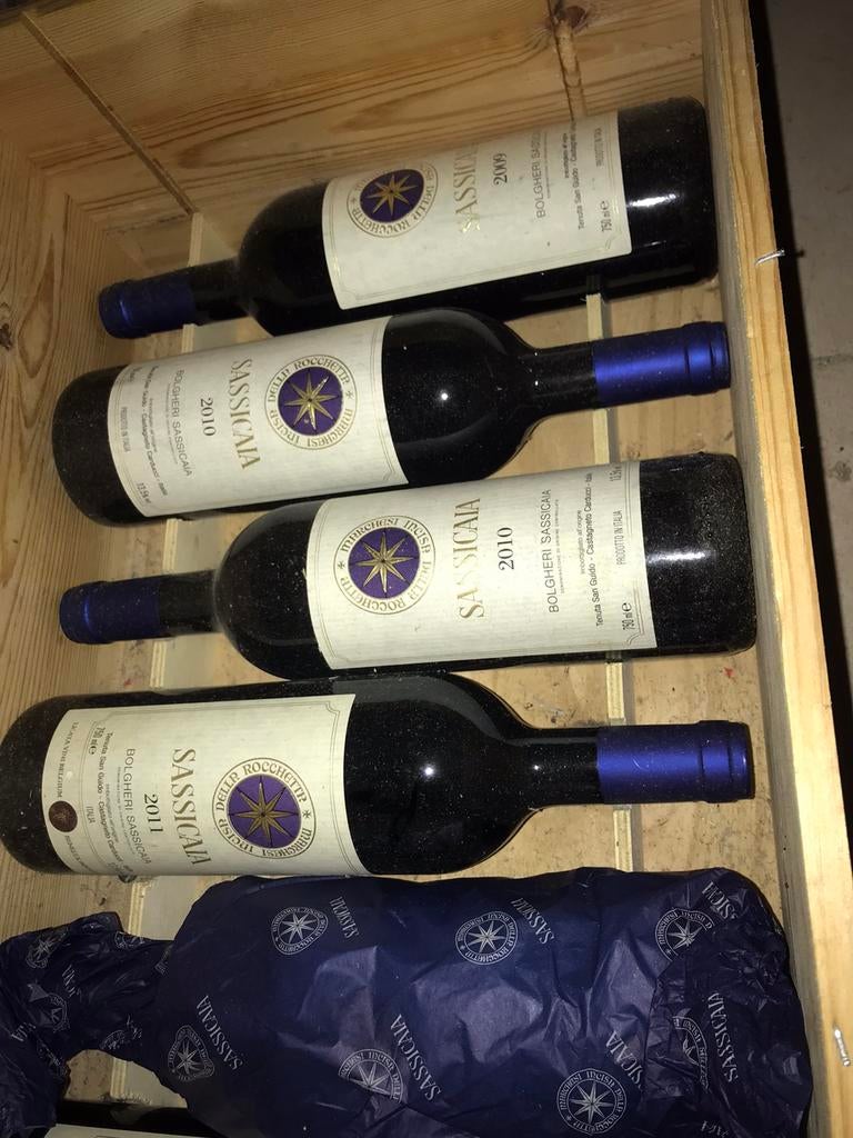 Vin Sassicaia, Collections, Vins, Neuf, Italie, Vin rouge, Pleine