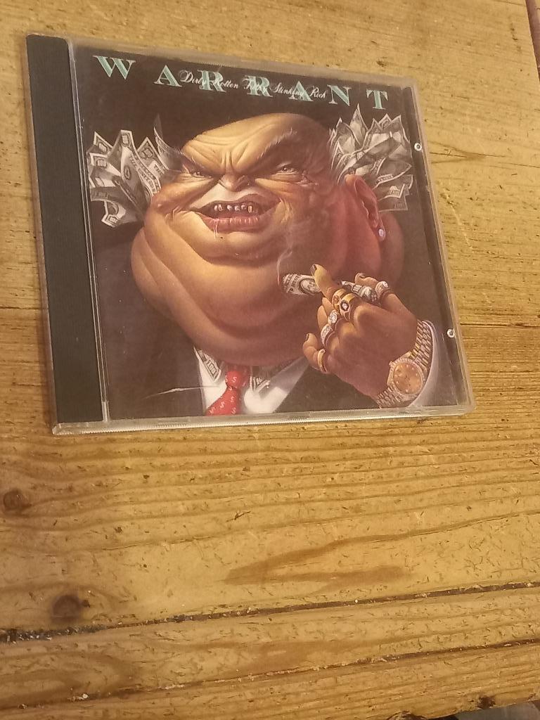 Cd van Warrant, Enlèvement ou Envoi, Comme neuf