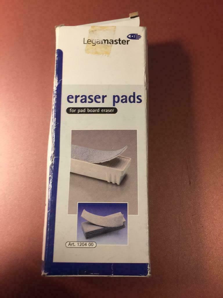 Legamaster eraser pads voor viltstiftborden, Ophalen of Verzenden, Nieuw in verpakking, Overige typen