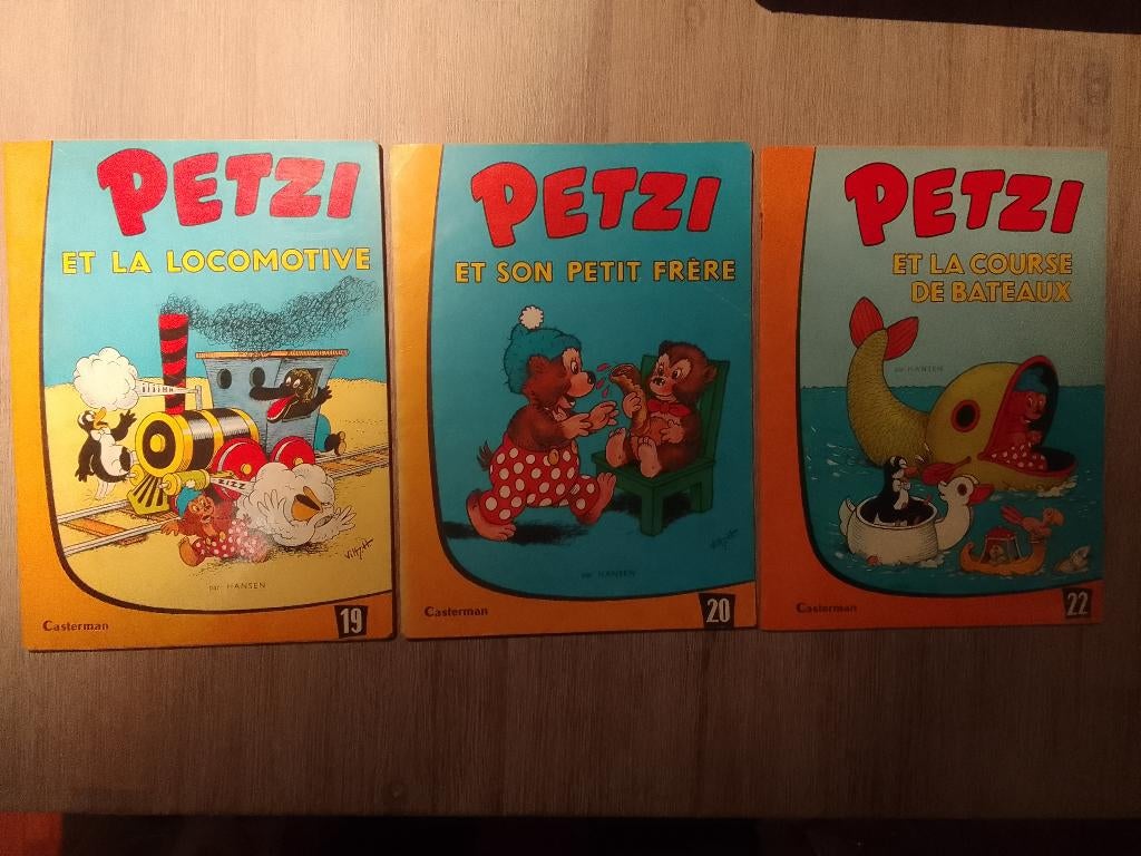 BD PETZI 19 & 20  EO TBE, Livres, Enlèvement ou Envoi, Utilisé