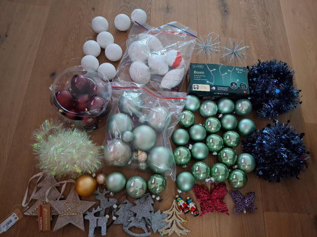 Lot kerstversiering, Diversen, Ophalen, Zo goed als nieuw