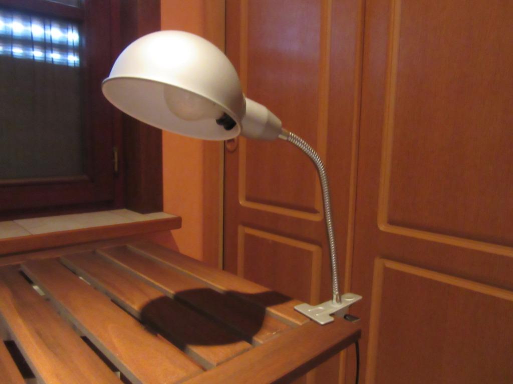 bureaulamp (klem), Ophalen of Verzenden, Zo goed als nieuw