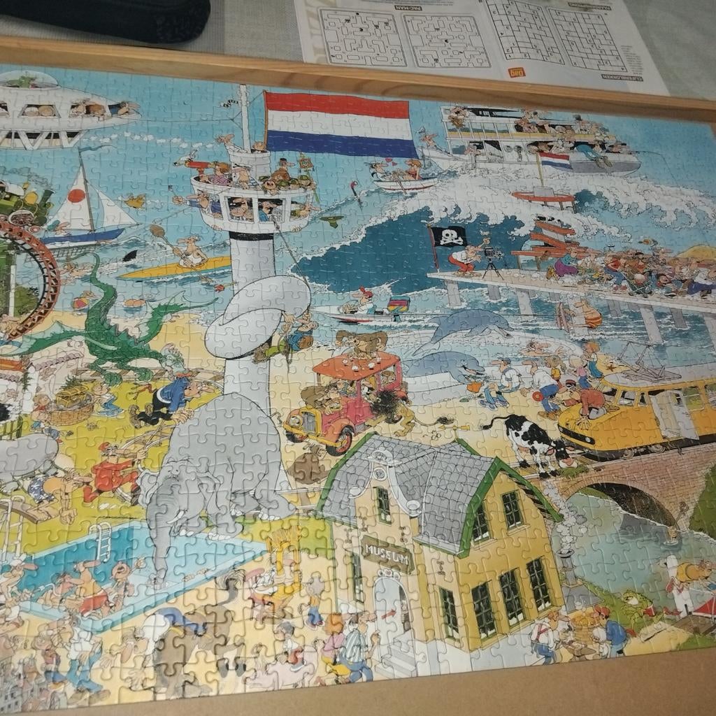 Ter land ter zee en in de lucht, Ophalen of Verzenden, 500 t/m 1500 stukjes, Zo goed als nieuw, Legpuzzel