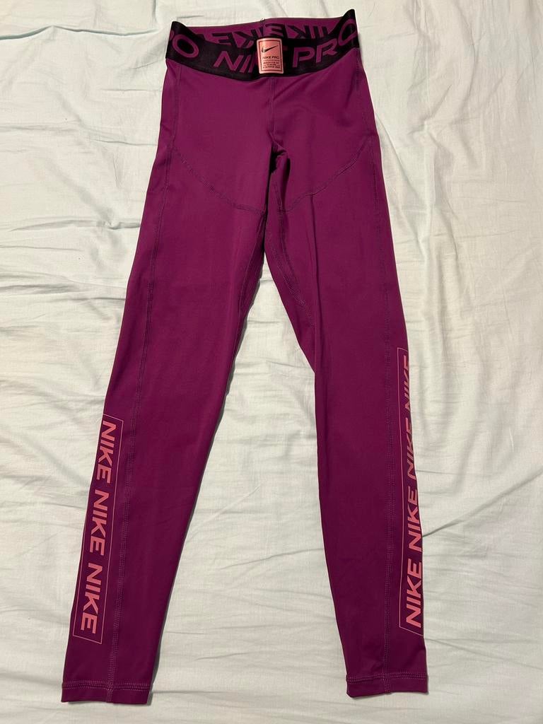 Nike Pro Legging - XS, Paars, Nike, Nieuw, Ophalen of Verzenden
