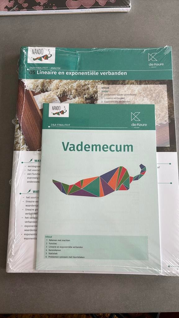 Nando 5 - set modules deel 2, Boeken, Ophalen of Verzenden, Zo goed als nieuw