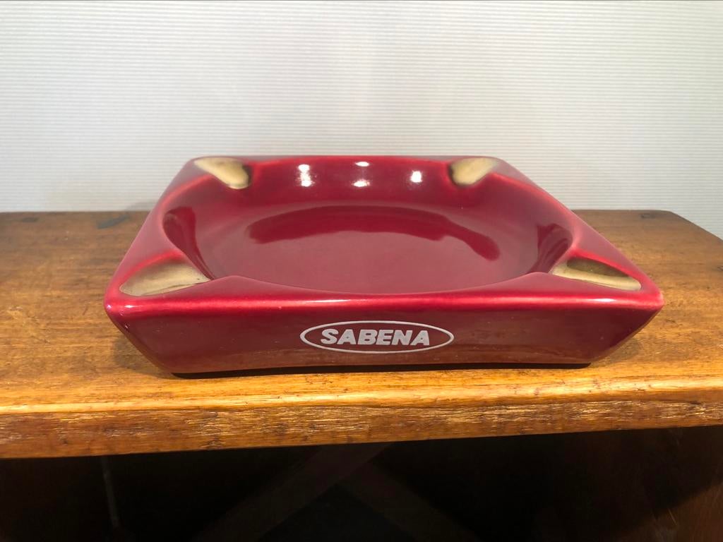 Cendrier SABENA Belgian World Airlines - état parfait, Enlèvement ou Envoi, Comme neuf
