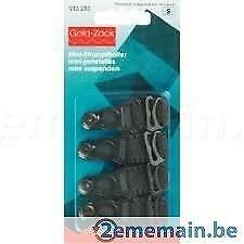 Mini-jarretelles en plastique 15 mm noir (933283), Vêtements | Femmes, Sous-vêtements & Lingerie, Noir, Enlèvement ou Envoi