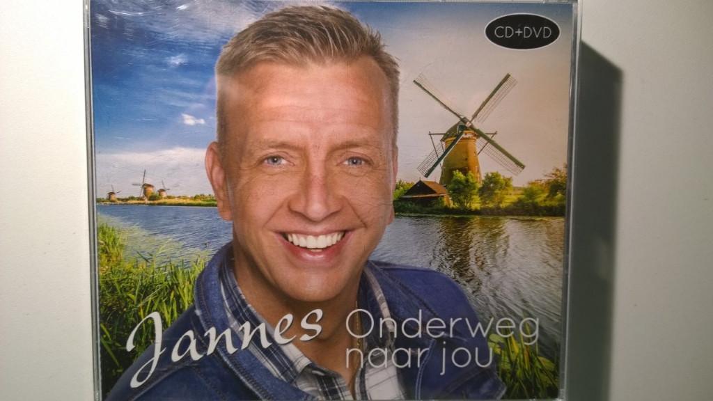 Jannes - Onderweg Naar Jou (CD + DVD), Cd's en Dvd's, Ophalen of Verzenden, Zo goed als nieuw, Levenslied of Smartlap