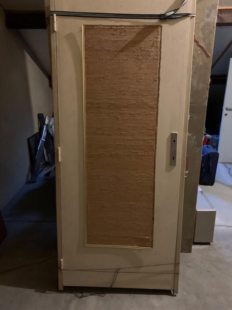 PORTE INTERIEUR BOIS AVEC CHAMBRANLE ACIER, Bricolage & Construction, 75 à 150 cm, Chambranle de porte, Enlèvement, Utilisé