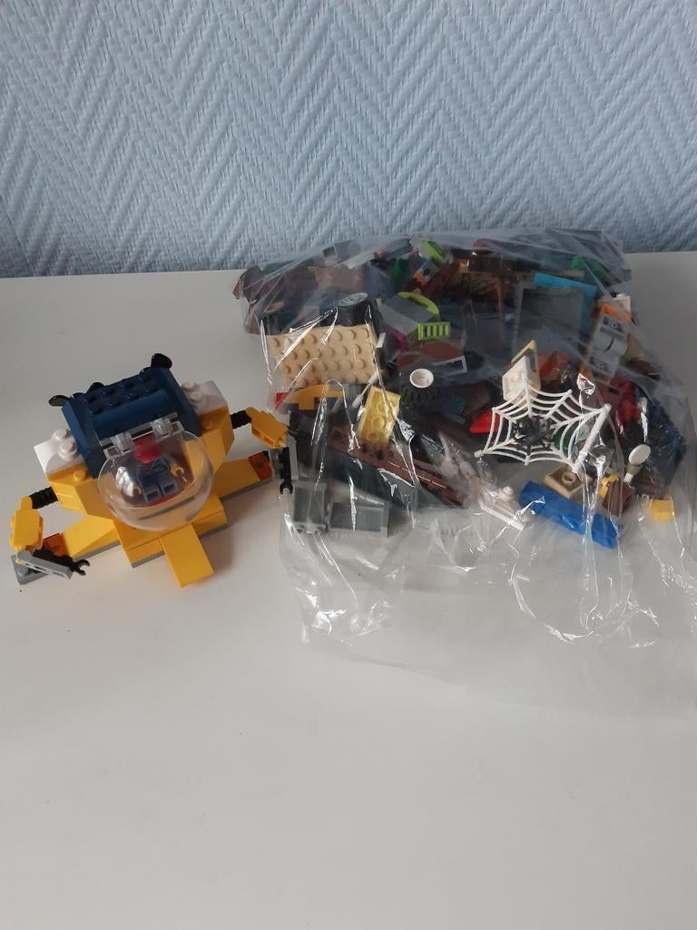 Tof pakketje losse lego blokken 500gr, Ophalen