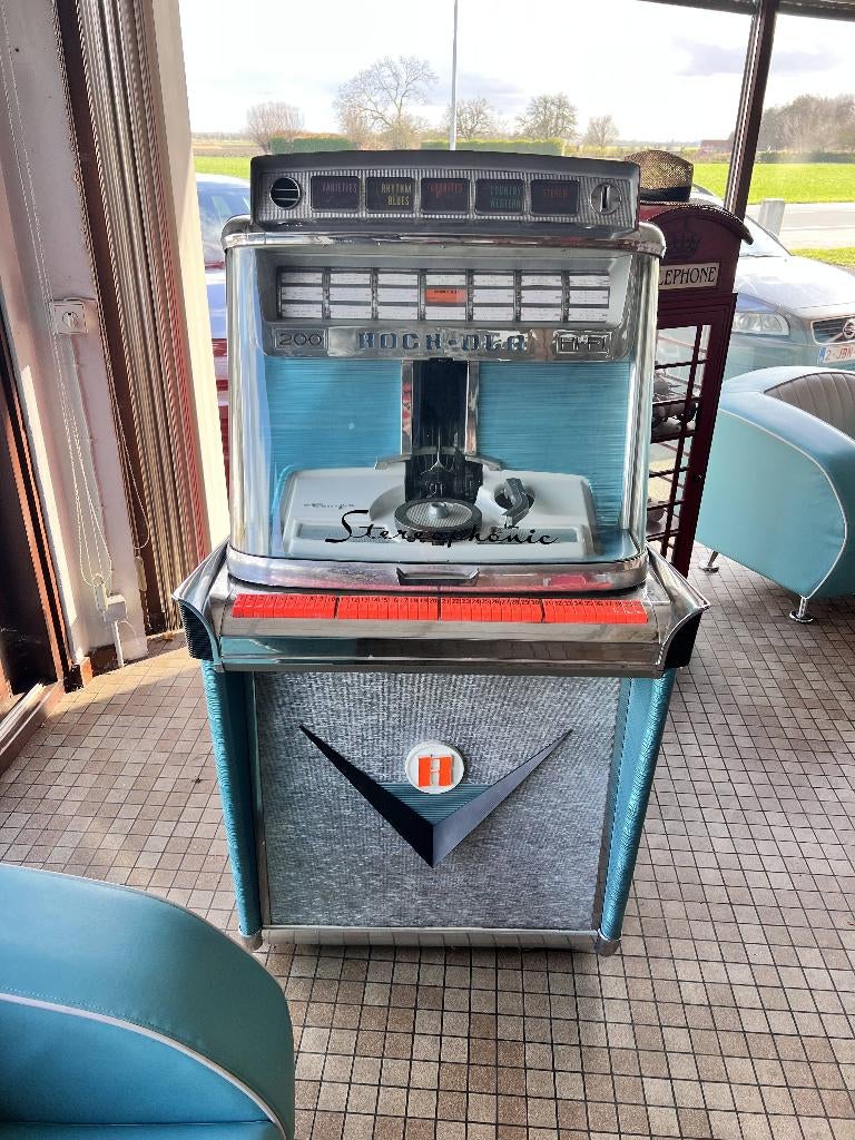 Jukebox Rock-Ola Tempo 1 200 Select, Ophalen of Verzenden, Zo goed als nieuw, Rock Ola