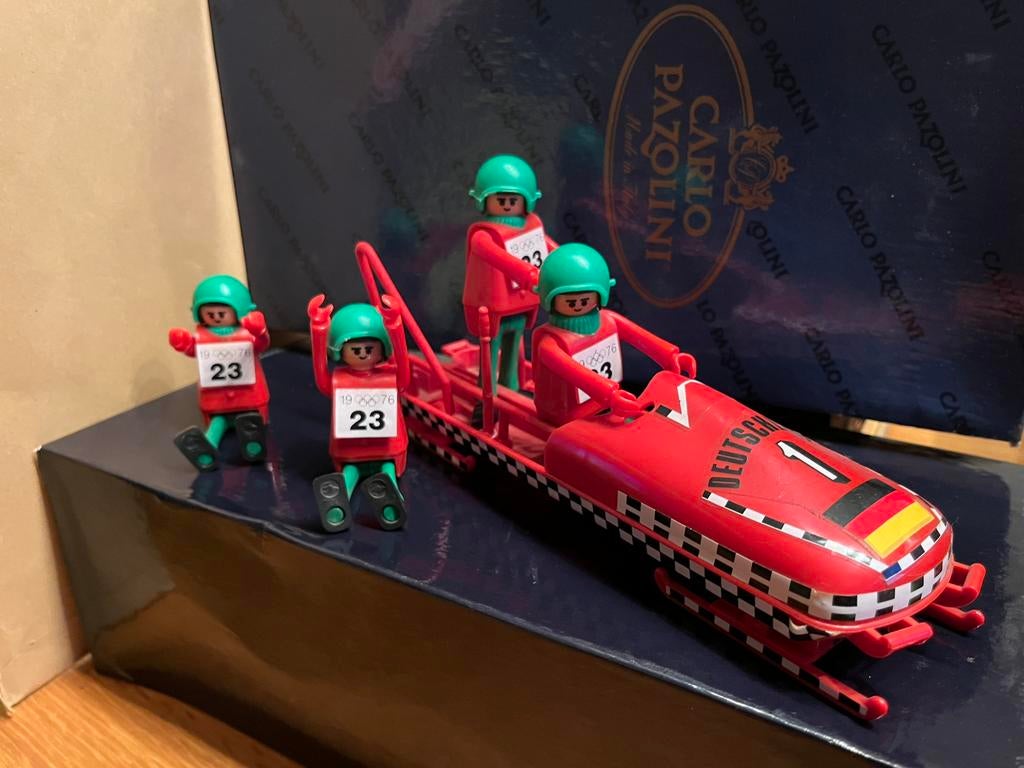 Bobslee playmobil, Enlèvement, Comme neuf