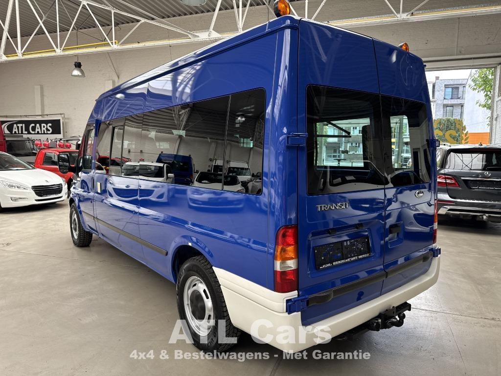 Ford Transit 2.4 Diesel | WEBASTO | 8+1 | AIRCO, Auto's, 4 cilinders, Blauw, 9 zetels, Bedrijf