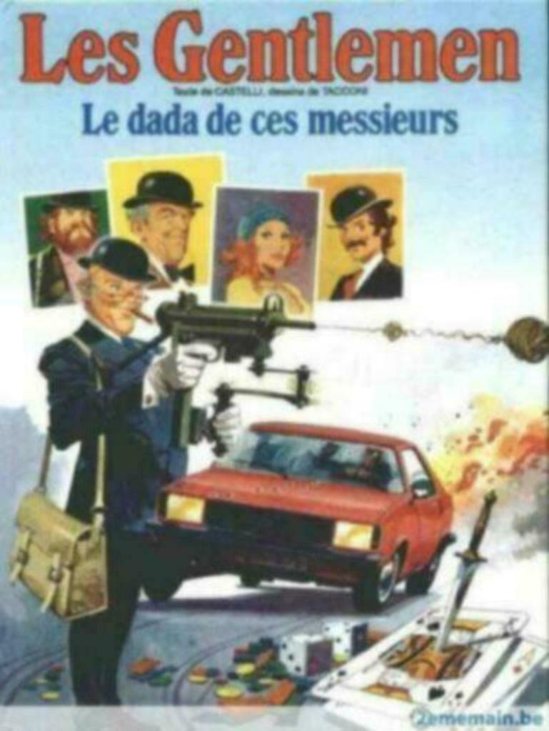 Gentlemen (Les) , Le dada de ces messieurs , Première éditio, Livres, Une BD, Enlèvement ou Envoi, Utilisé