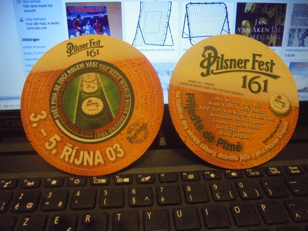 Pilsner Fest, Verzamelen, Ophalen of Verzenden, Zo goed als nieuw, Viltje(s)