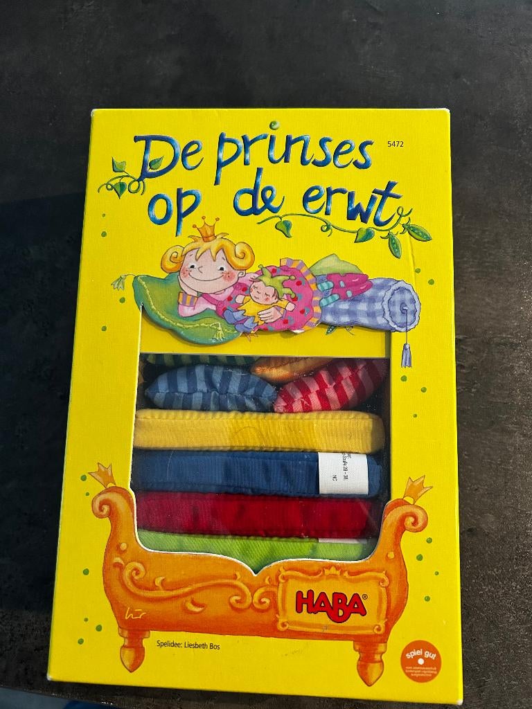 Spelletje Prinses op de erwt Haba, Ophalen, Zo goed als nieuw