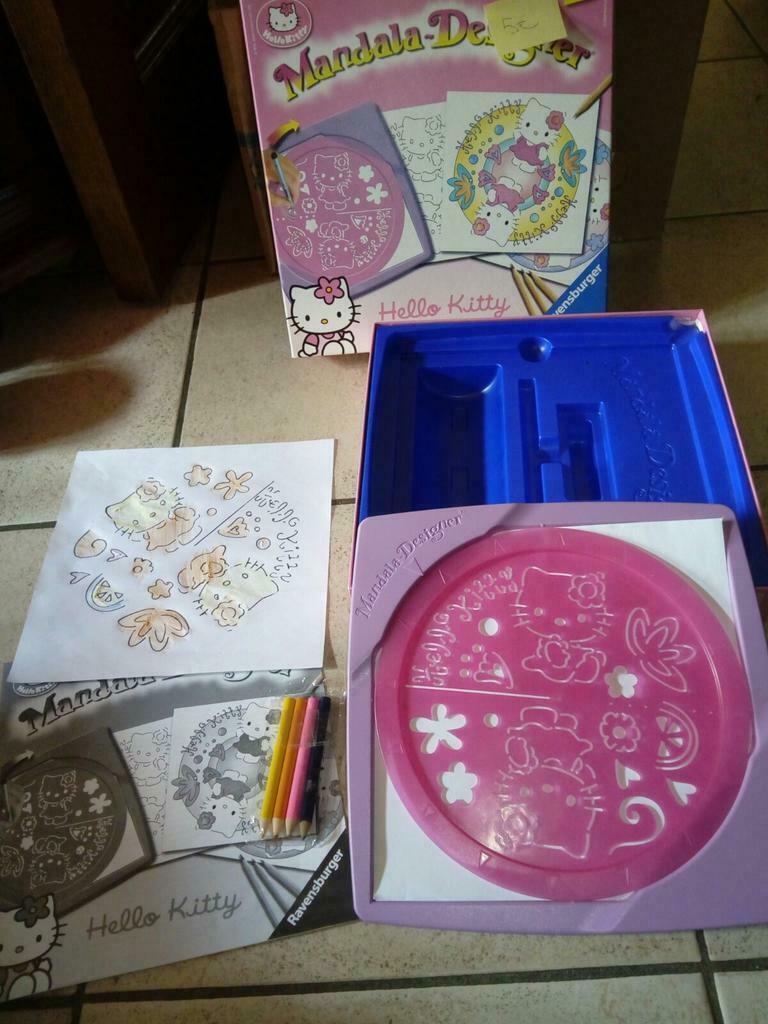 Mandala Designer Hello Kitty, Hobby en Vrije tijd, Ophalen of Verzenden, Zo goed als nieuw