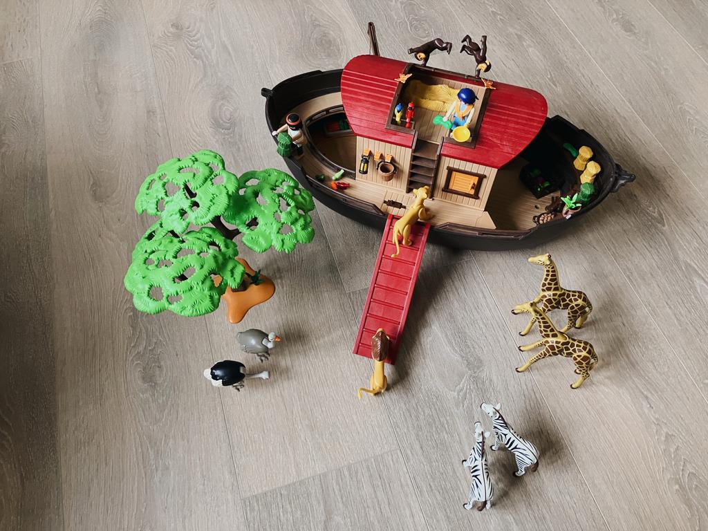 Playmobil set 5276: Ark van Noah, Kinderen en Baby's, Speelgoed | Playmobil, Ophalen, Gebruikt, Complete set
