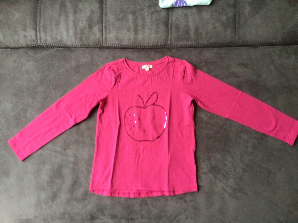T-shirt Du pareil au même maat 128, Kinderen en Baby's, Meisje, Ophalen of Verzenden, Zo goed als nieuw, Du pareil au même