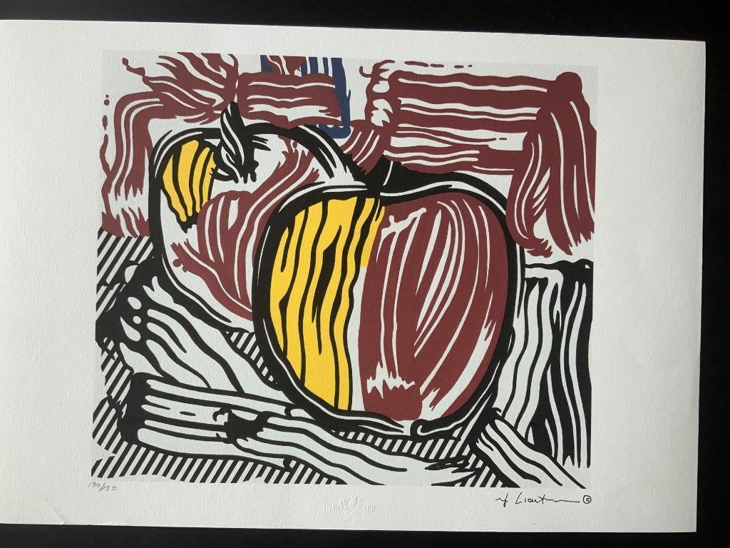 Mooie litho van Lichtenstein ( 35 X 50 cm), Antiek en Kunst, Ophalen of Verzenden