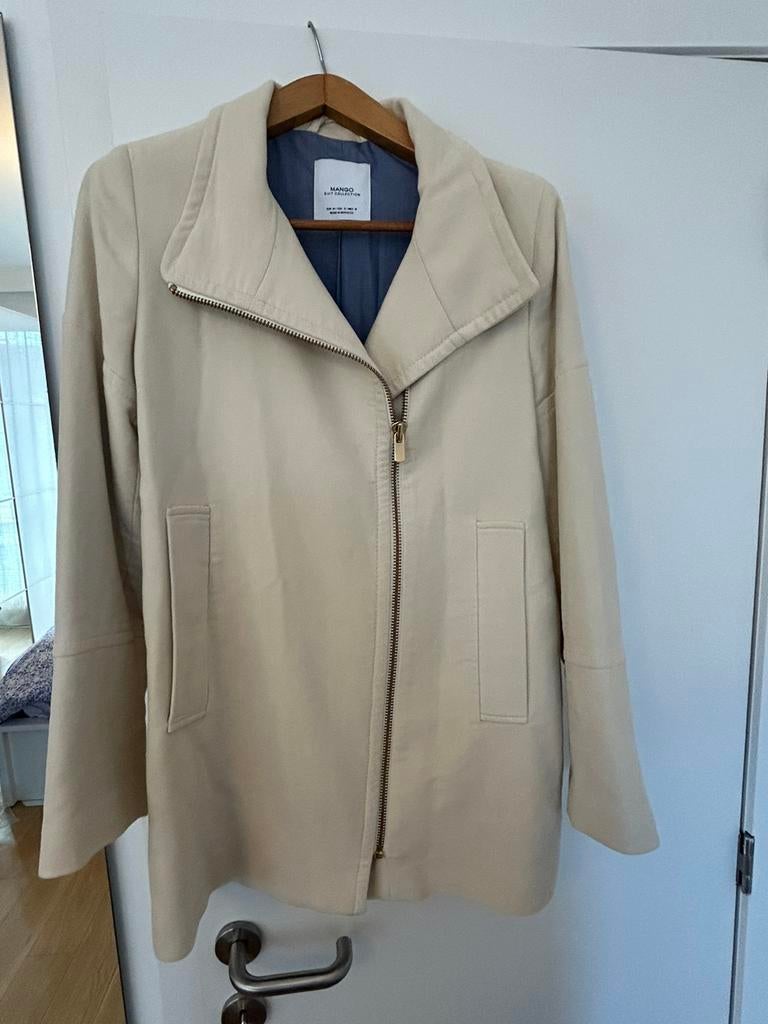 Mango collection manteau court M, Enlèvement, Neuf, Taille 38/40 (M), Beige