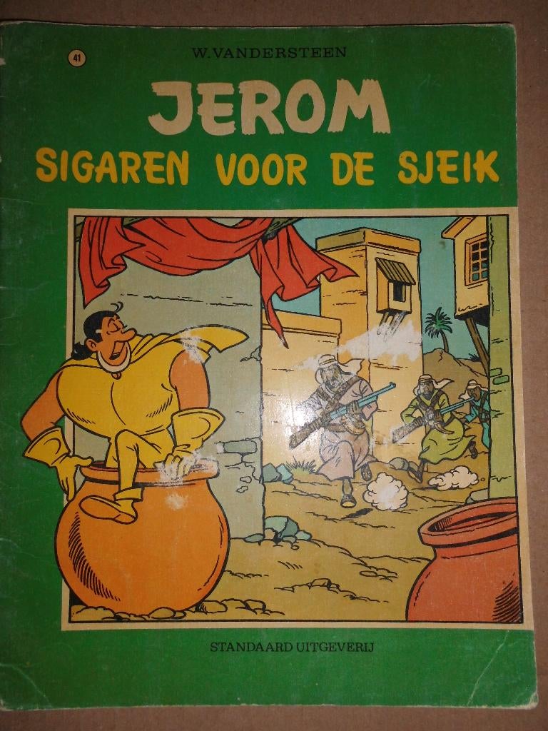 Jerom - Sigaren voor de Sjeik, Enlèvement ou Envoi, Une BD, Studio  Vandersteen, Utilisé