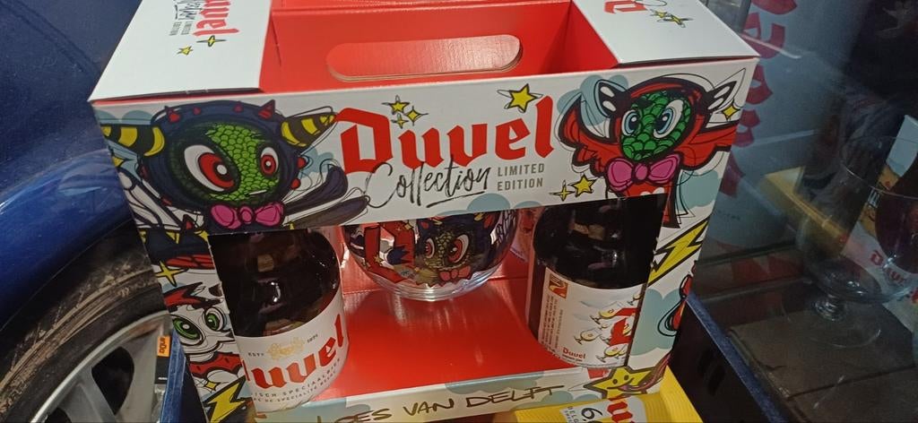 Duvelbox loes van delft, Collections, Marques de bière, Enlèvement ou Envoi