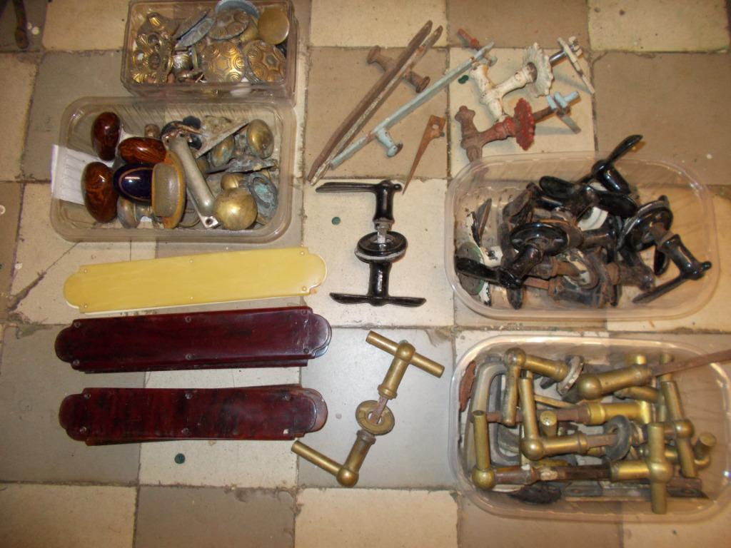 Anciennes ferrures de portes, Enlèvement, Utilisé