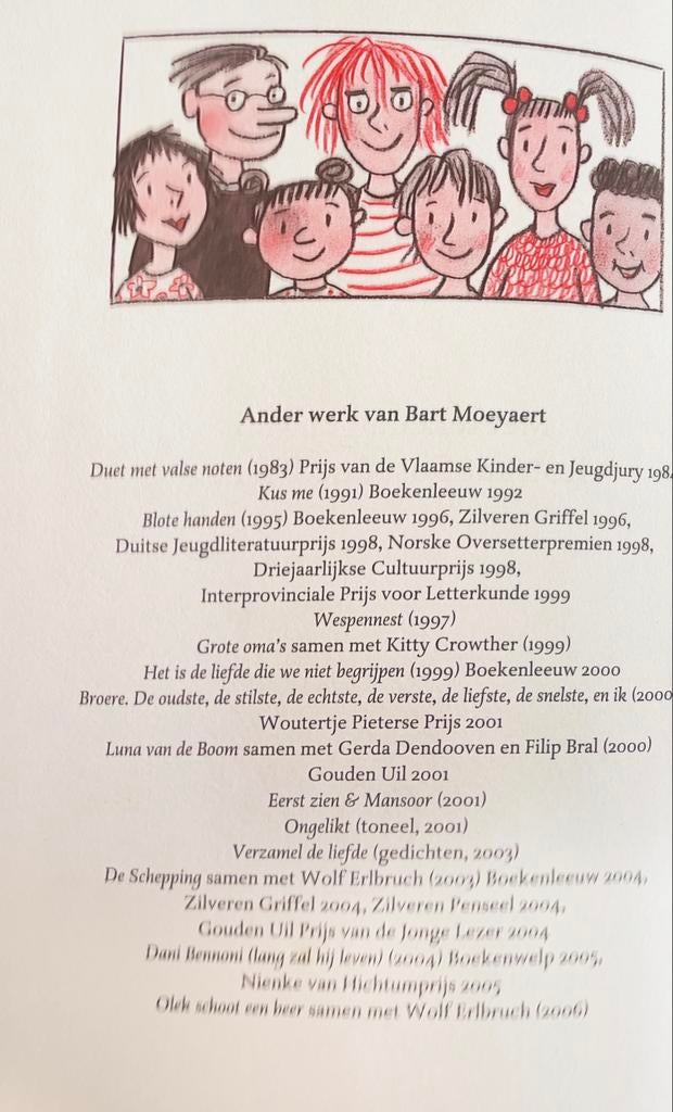 Durf voor drie, Enlèvement ou Envoi, Comme neuf, Bart Moeyaert