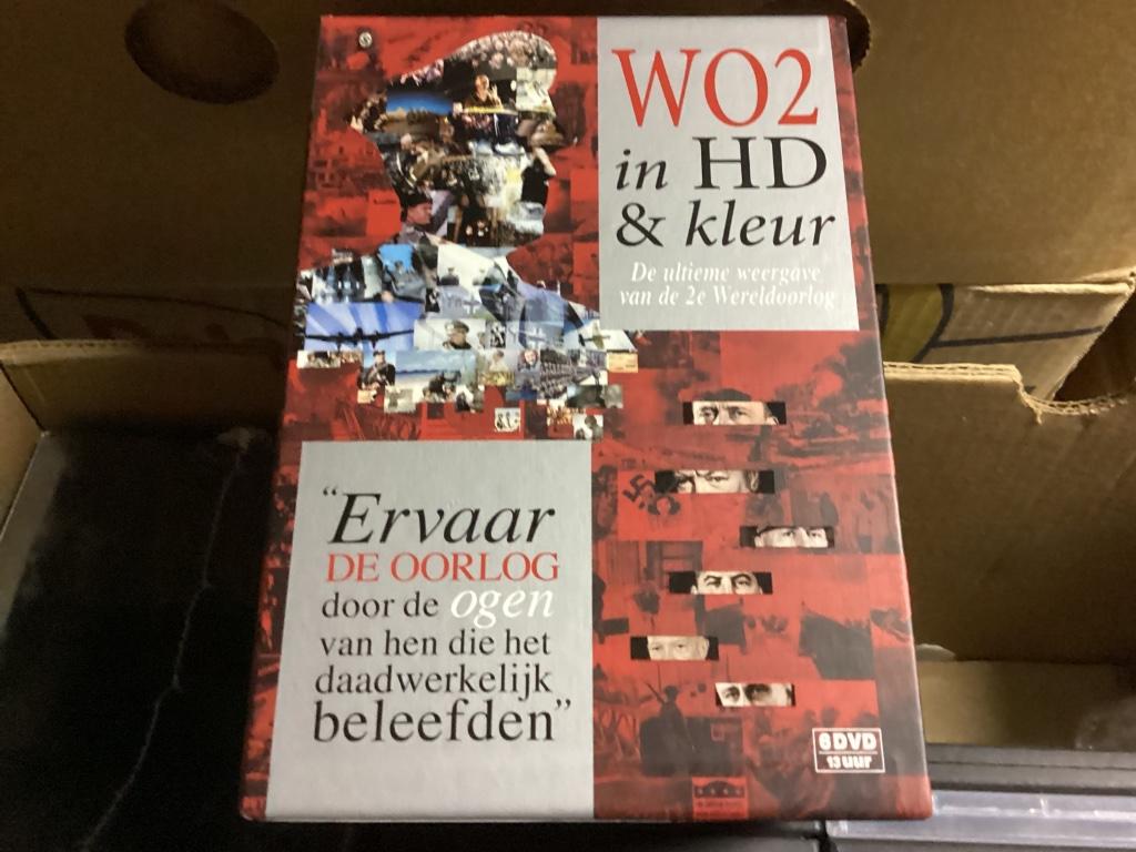 WO 2 in HD & kleur (box 6 dvd's), Cd's en Dvd's, Dvd's | Documentaire en Educatief, Oorlog of Misdaad, Boxset, Ophalen of Verzenden