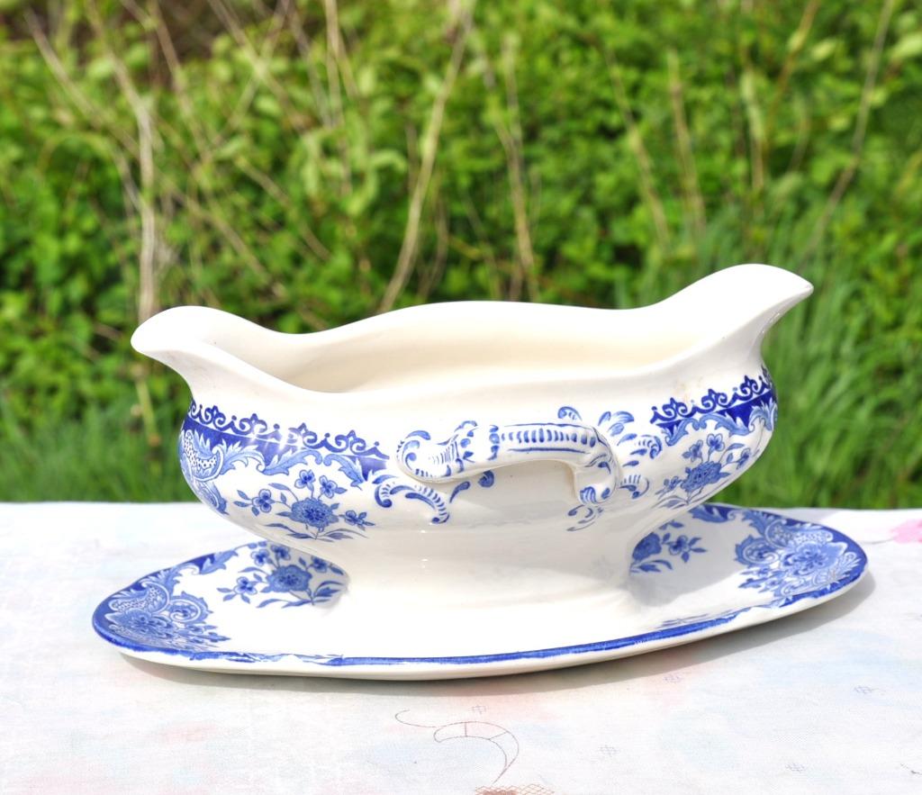 saucière monobloc BFK motif dordrecht, Antiquités & Art, Enlèvement ou Envoi