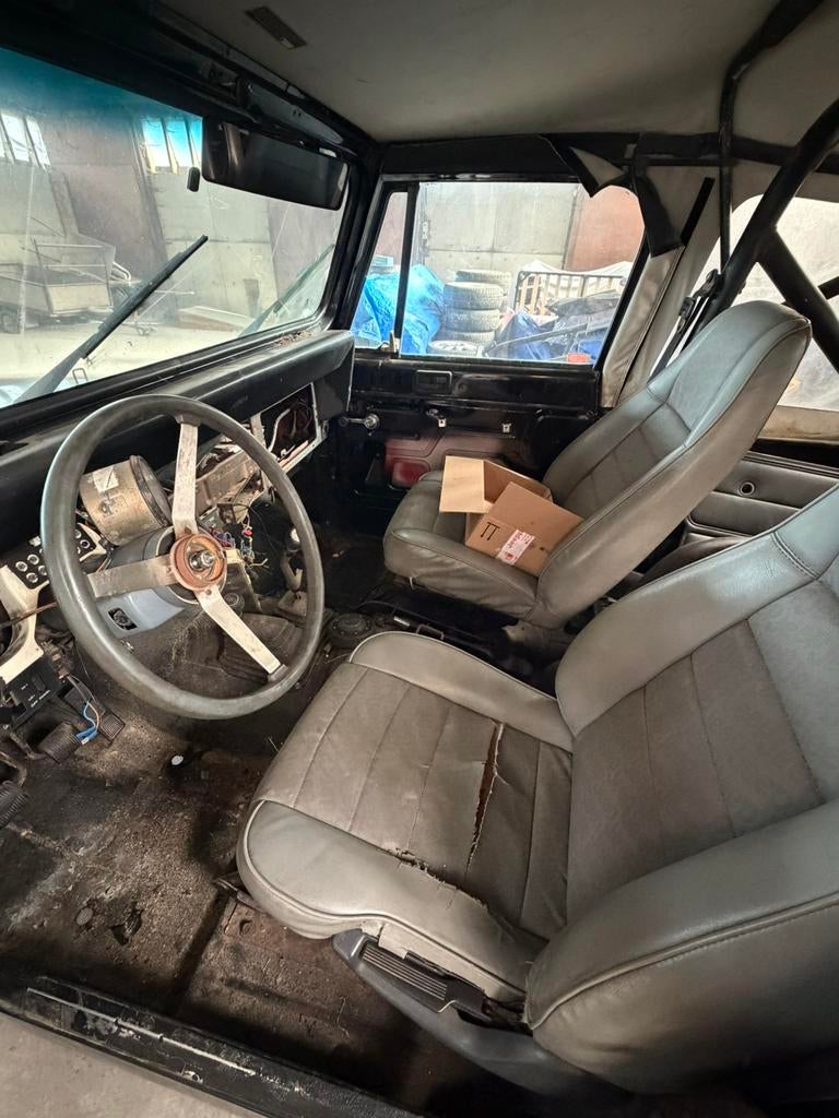 Jeep wrangler yj in onderdelen, Ophalen, Jeep